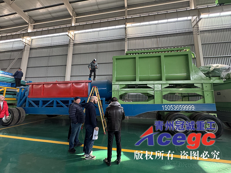 巴拉圭移動淘金車現(xiàn)場