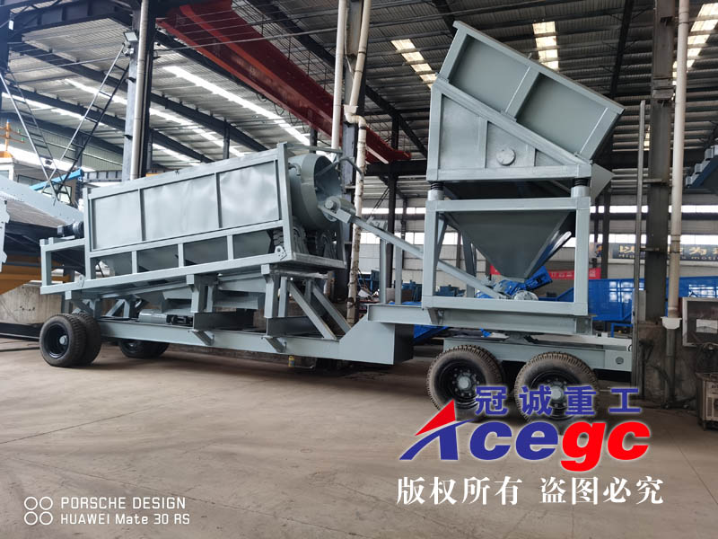移動(dòng)淘金選礦車