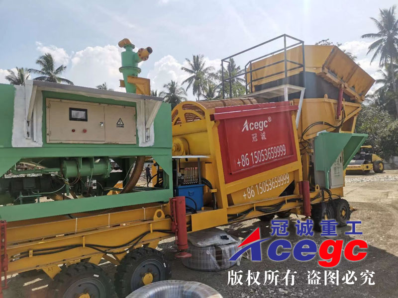 河道離心式淘金車(chē)